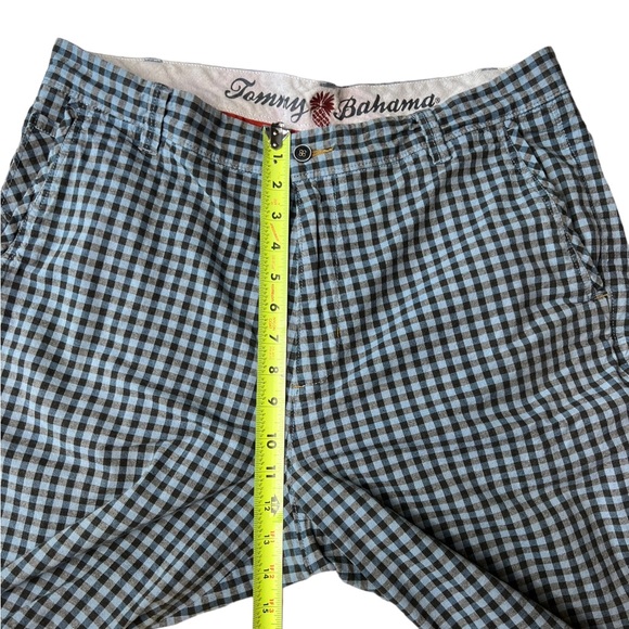 Tommy Bahama Size 36 Men's Shorts Blue Gingham Plaid - Picture 7 of 12
